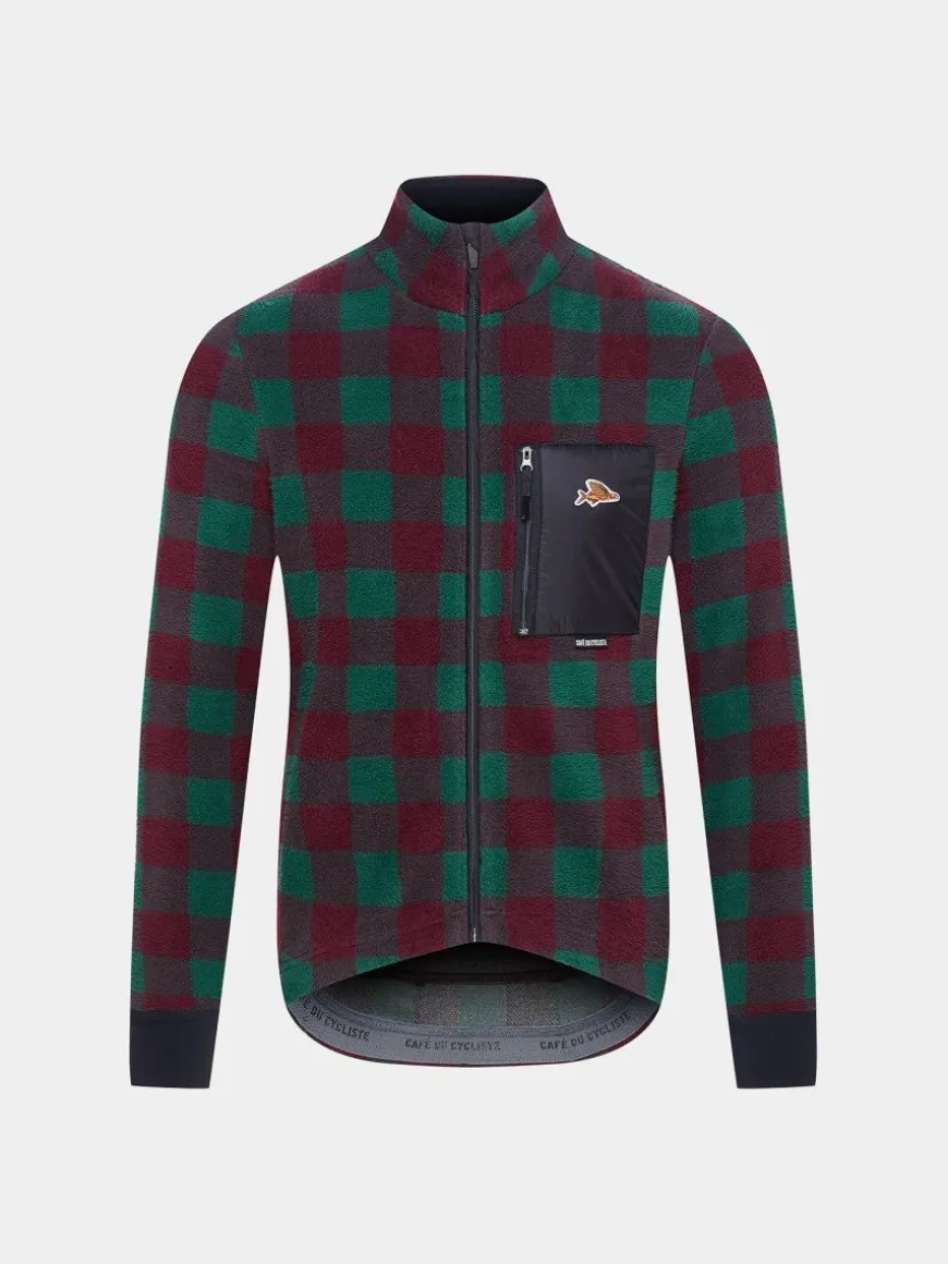 Cafe Du Cycliste Solange Jersey Quetsche Green