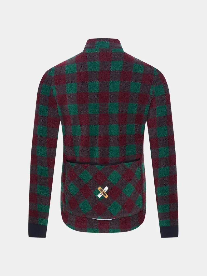 Cafe Du Cycliste Solange Jersey Quetsche Green