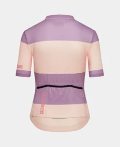 Cafe Du Cycliste Women's Angeline Jersey Sand Glycin