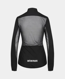 Cafe Du Cycliste Women's Edith Light Jacket Black