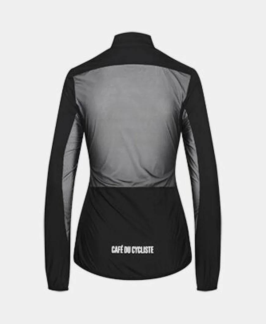 Cafe Du Cycliste Women's Edith Light Jacket Black