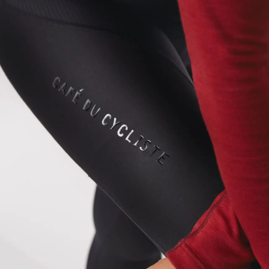 Cafe Du Cycliste Women's Elise Thermal Bibtight Black