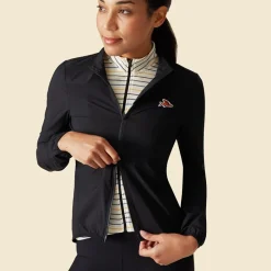 Cafe Du Cycliste Women's Edith Light Jacket Black