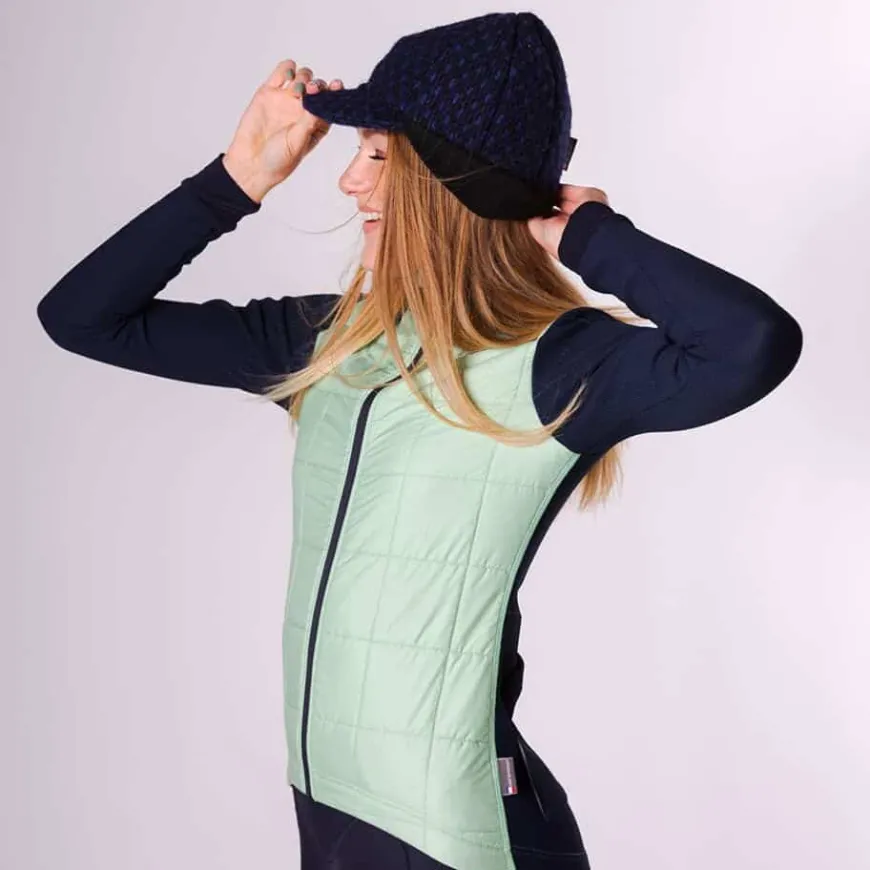 Cafe Du Cycliste Women's Leonie Jacket Pistache