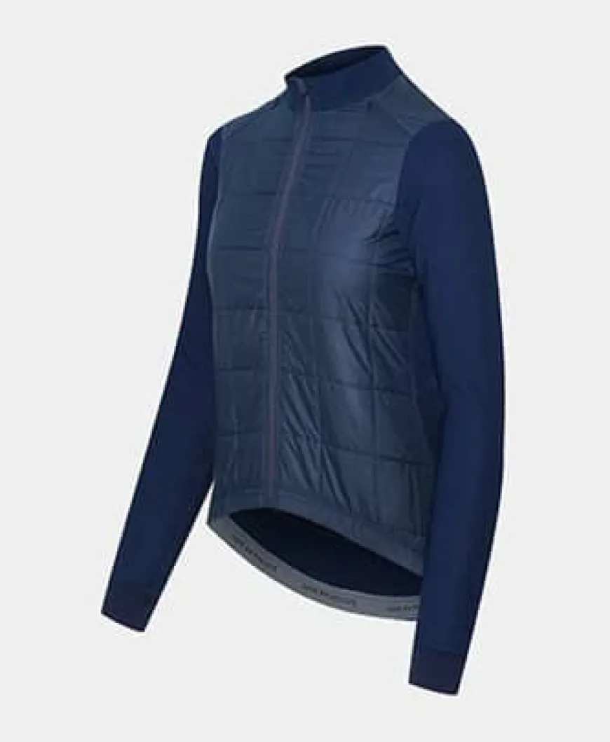 Cafe Du Cycliste Women's Leonie Jacket Navy