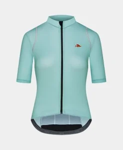 Cafe Du Cycliste Women's Mona Jersey Agave Green