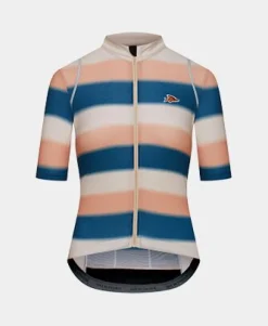 Cafe Du Cycliste Women's Mona Jersey Dutch Coral Sand