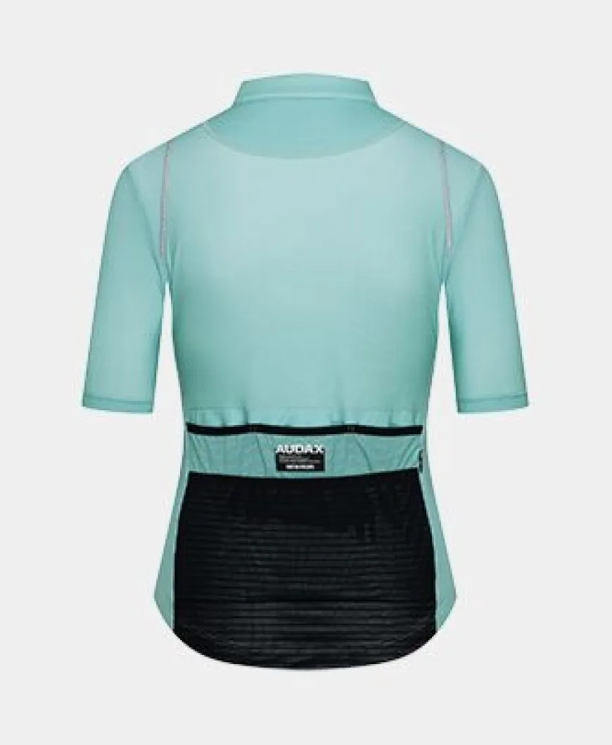 Cafe Du Cycliste Women's Mona Jersey Agave Green