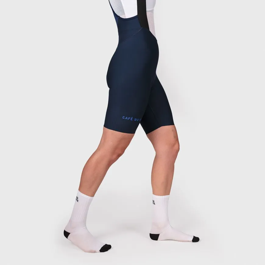 Cafe Du Cycliste Women's Marinette Bibshort Navy