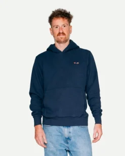 Erstwhile Waaier Hoodie Navy
