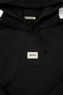 Fingerscrossed Hoodie Classic Logo Black
