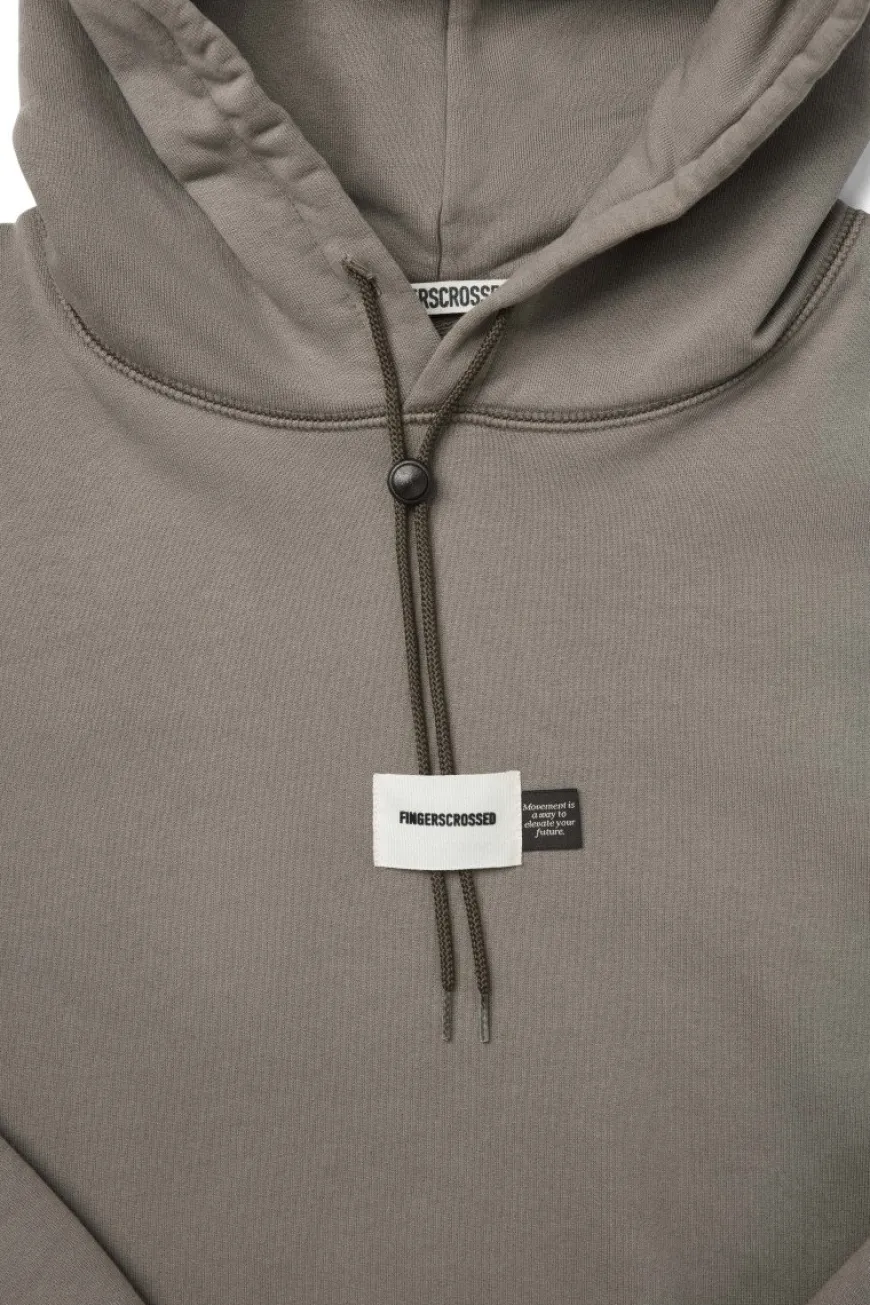 Fingerscrossed Hoodie Movement Olive