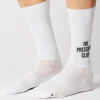 Fingerscrossed Sock Aero Iconic No Pressure Club White