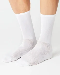 Fingerscrossed Sock Classic White