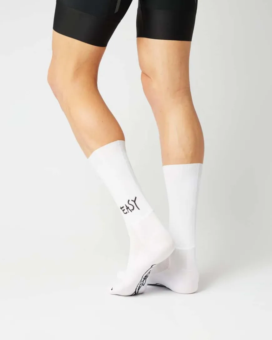 Fingerscrossed Sock Classic Movement Easy White