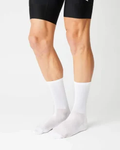 Fingerscrossed Sock Classic White