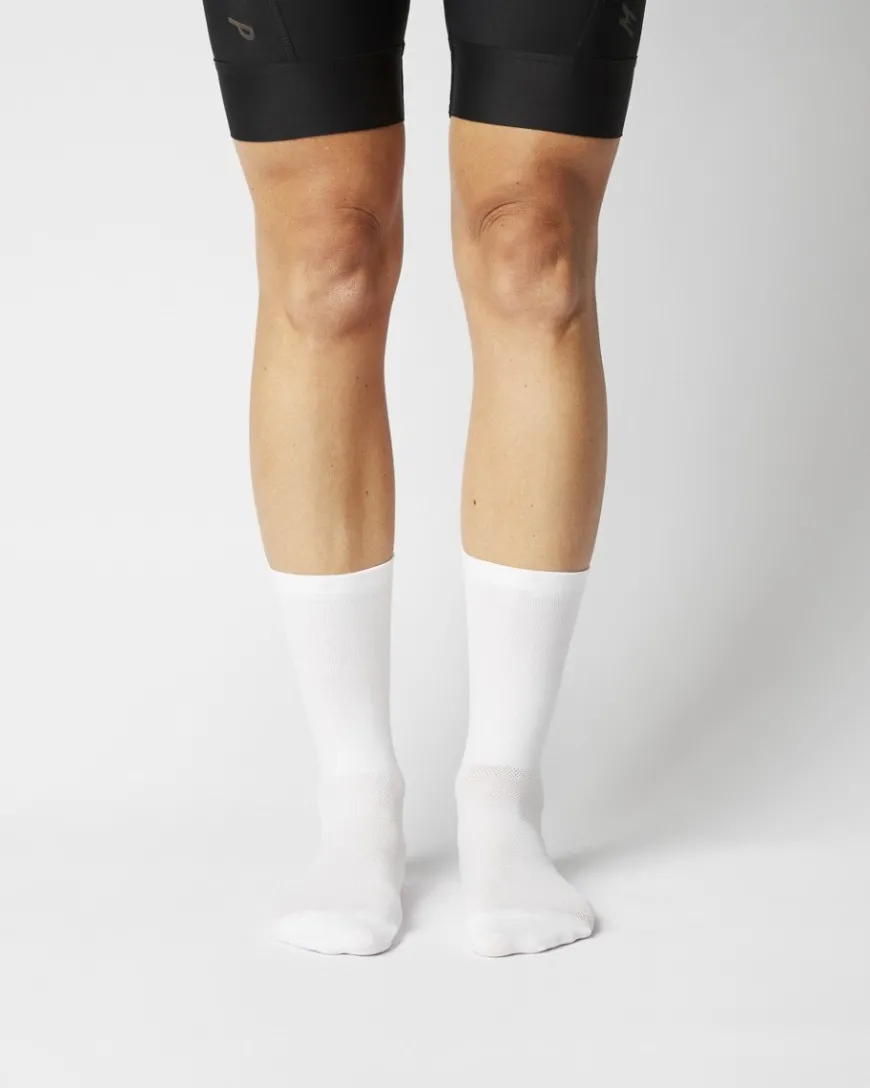 Fingerscrossed Sock Classic Souvenir Kleeblatt White