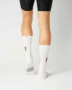 Fingerscrossed Sock Classic Movement Collage White