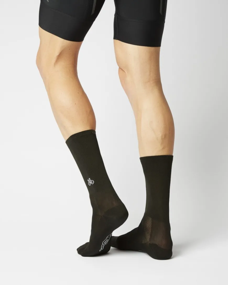 Fingerscrossed Sock Classic Souvenir Bicycle Black
