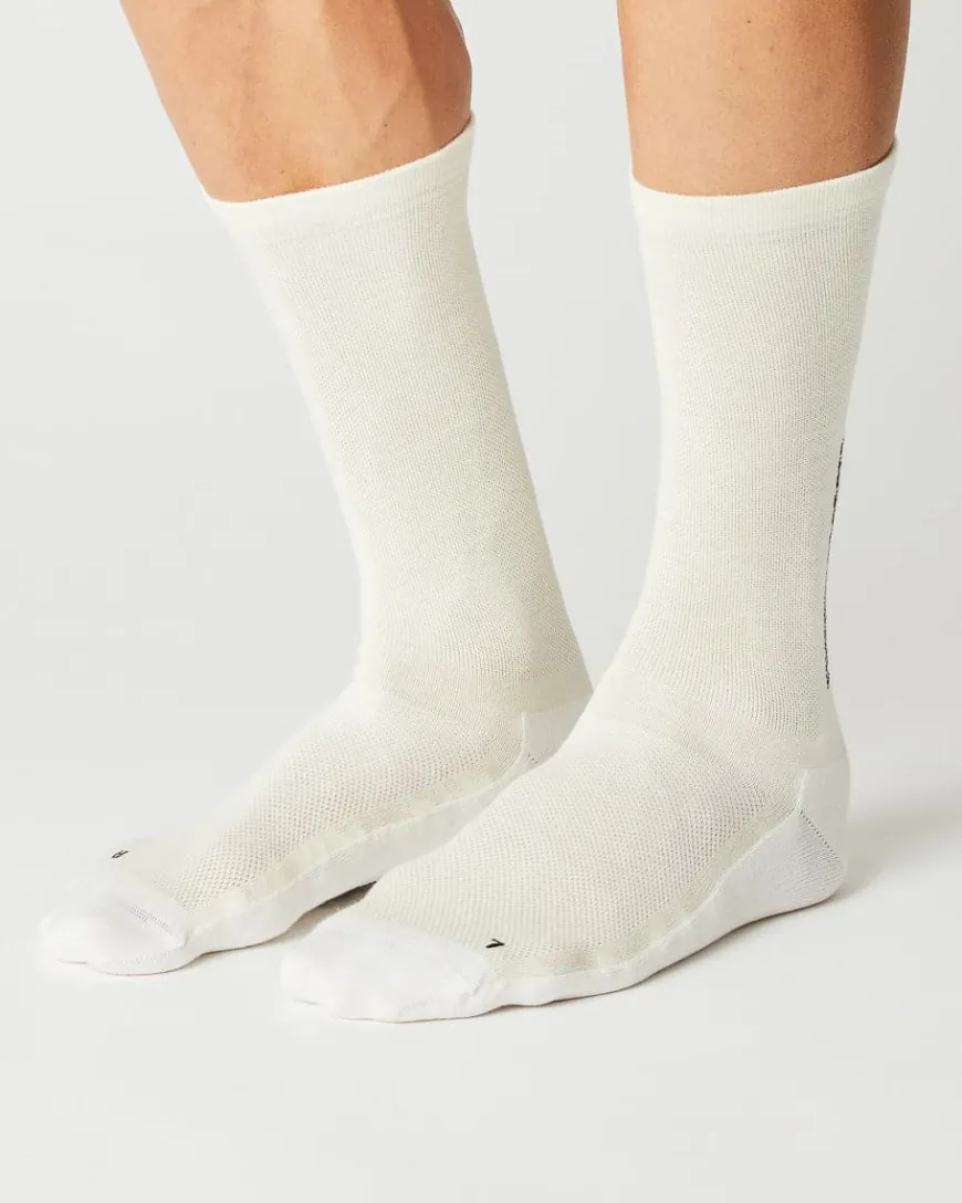 Fingerscrossed Sock Light Merino Creme/White
