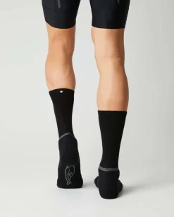 Fingerscrossed Sock Merino Black