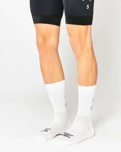 Fingerscrossed Sock Shut Up Legs White