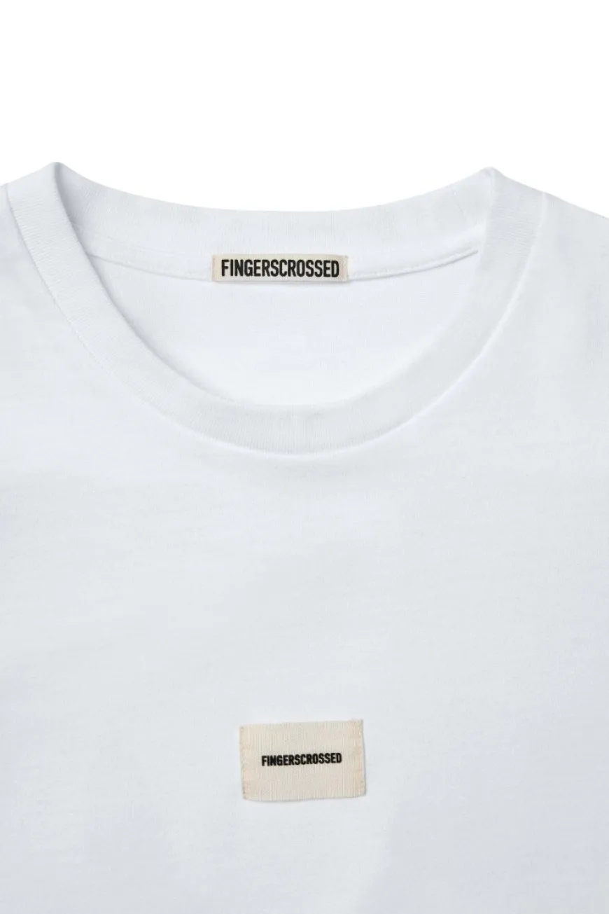 Fingerscrossed Tee Movement Collage White
