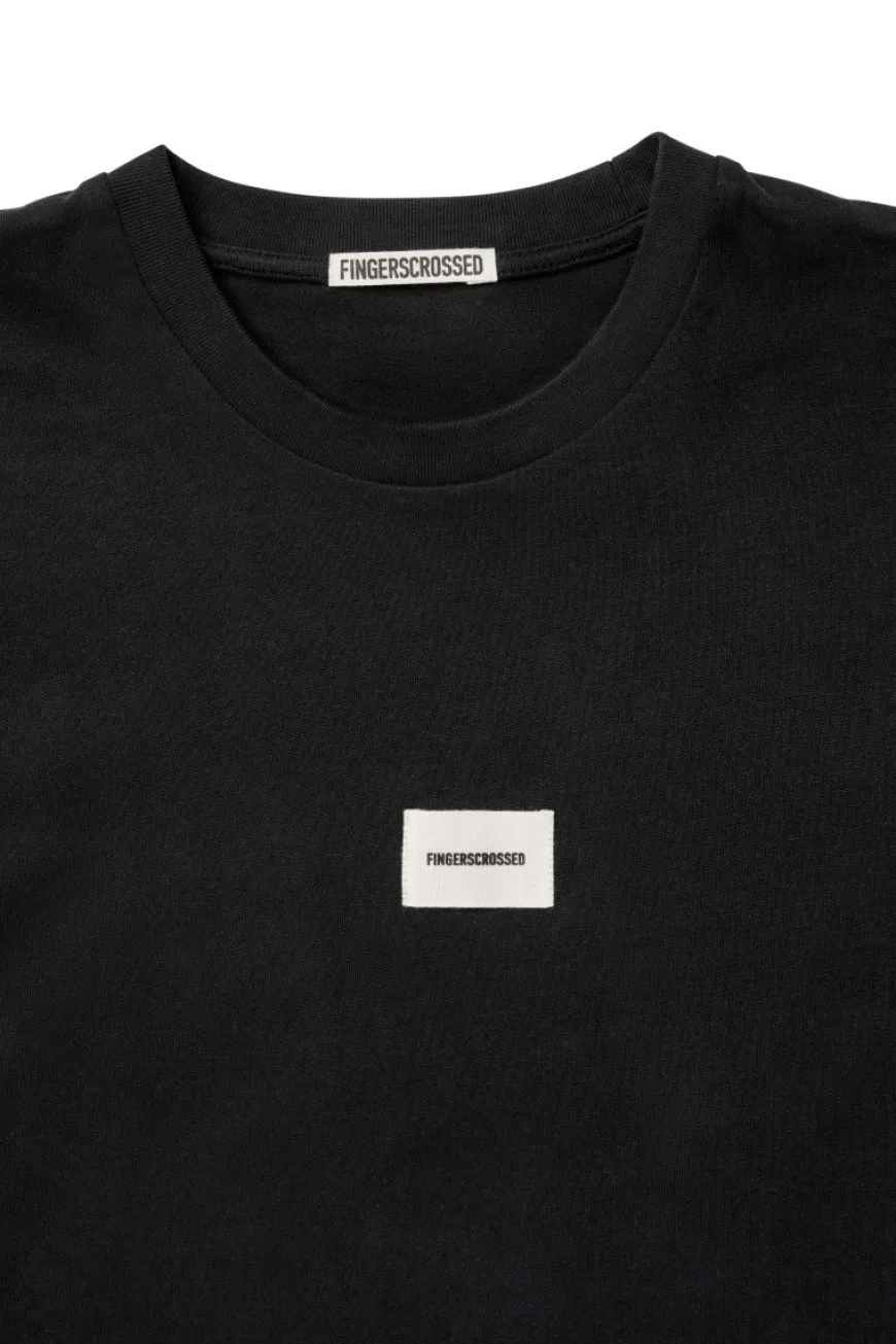 Fingerscrossed Tee Movement Type Black
