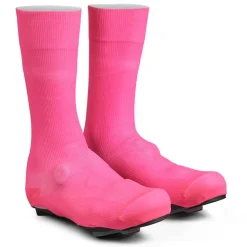 Gripgrab Flandrien Waterproof Knitted Road Shoe Cover Pink