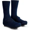 Gripgrab Flandrien Waterproof Knitted Road Shoe Cover Navy Navy Blue