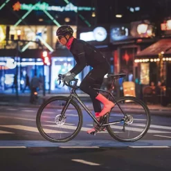 Gripgrab Flandrien Waterproof Knitted Road Shoe Cover Pink
