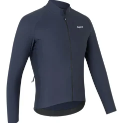Gripgrab PACR Thermal Long Sleeve Jersey Navy Blue