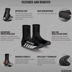 Gripgrab RaceThermo Waterproof Shoe Cover Black