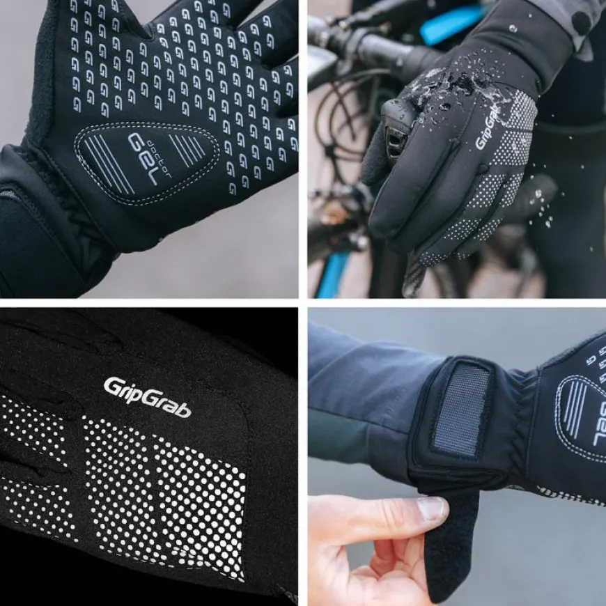 Gripgrab Ride Waterproof Winter Glove Black