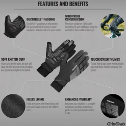 Gripgrab Ride Windproof Winter Glove Black