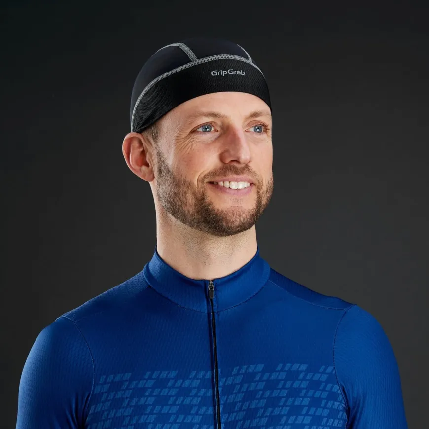 Gripgrab UPF 50+ Lightweight Summer Skull Cap Black