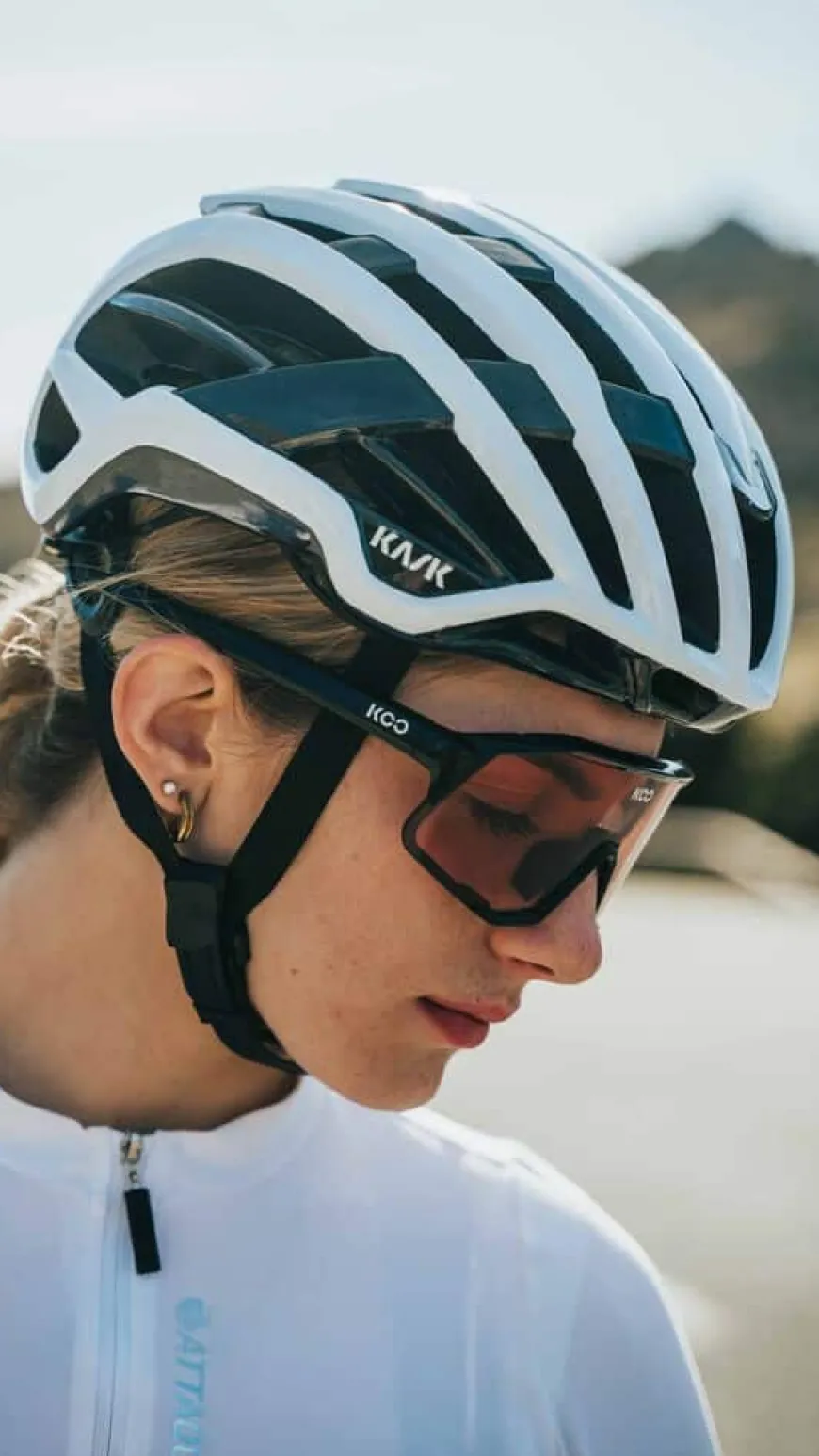 Kask Helm Valegro White