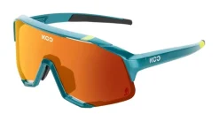 Koo Bril Demos Bora Team Metallic Green Red Mirror