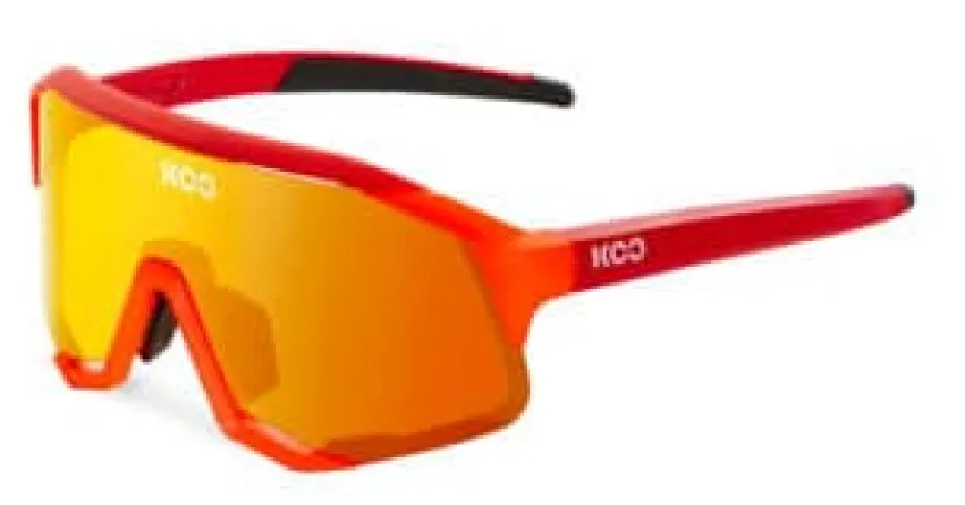 Koo Bril Demos Orange Fluo Red Mirror Orange Fluo/Red L.Red Mirror