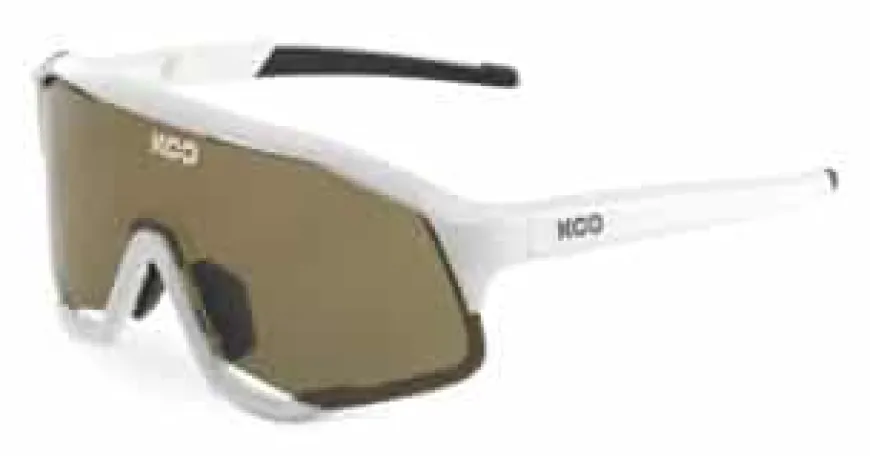 Koo Bril Demos White Brown Mirror White L.Brown