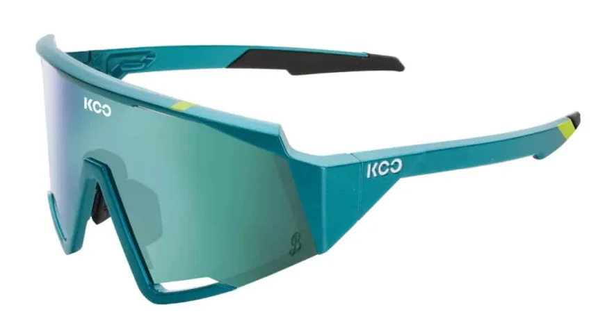 Koo Bril Sprectro Bora Team Metallic Green Green Mirror White L. Green