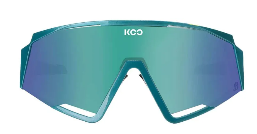Koo Bril Sprectro Bora Team Metallic Green Green Mirror White L. Green