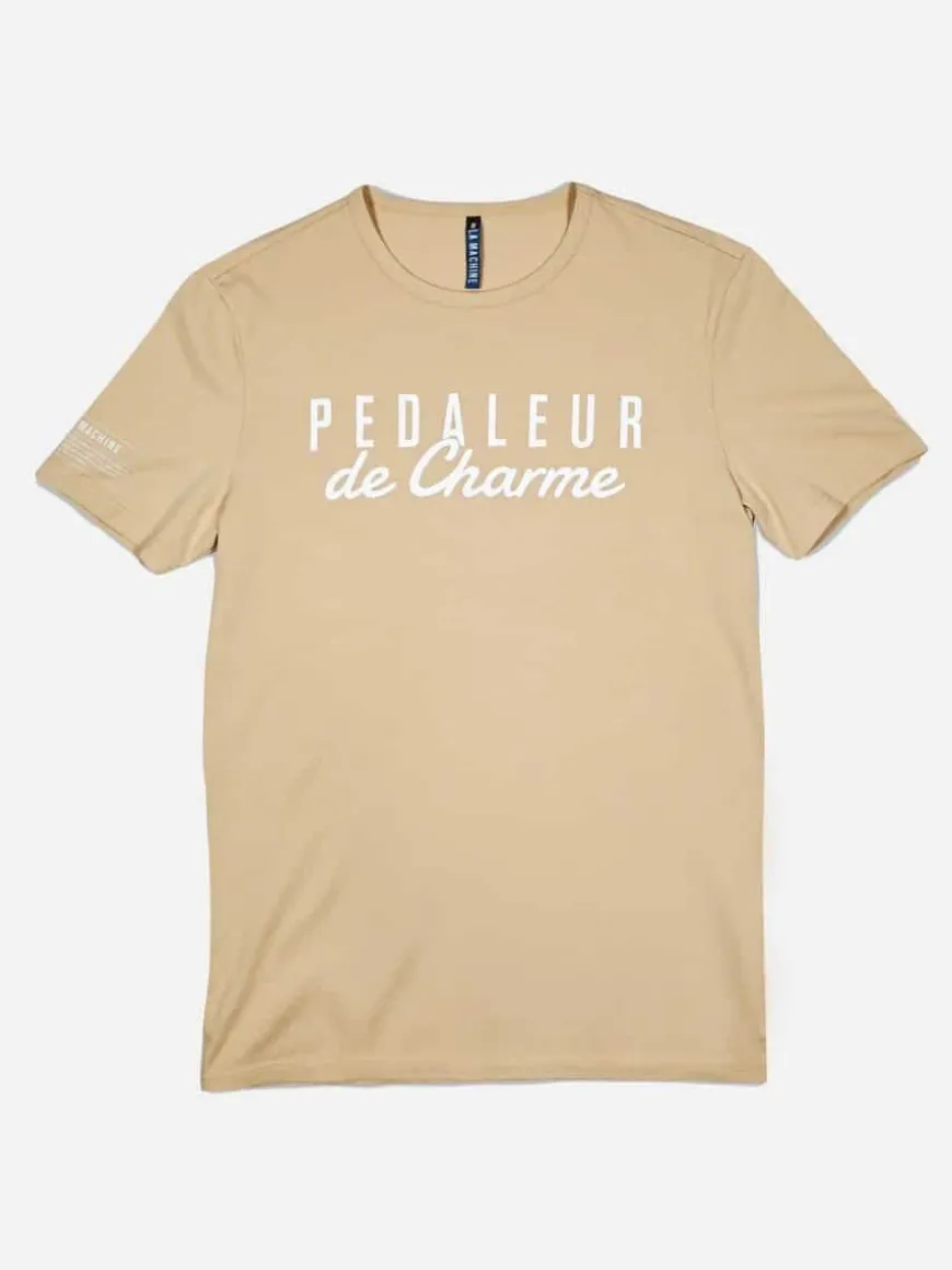 La Machine Pedaleur de Charme T-Shirt Sand