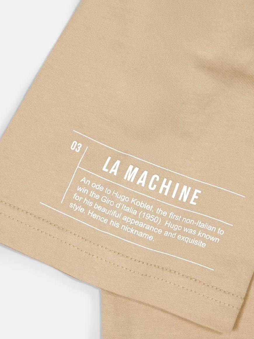 La Machine Pedaleur de Charme T-Shirt Sand