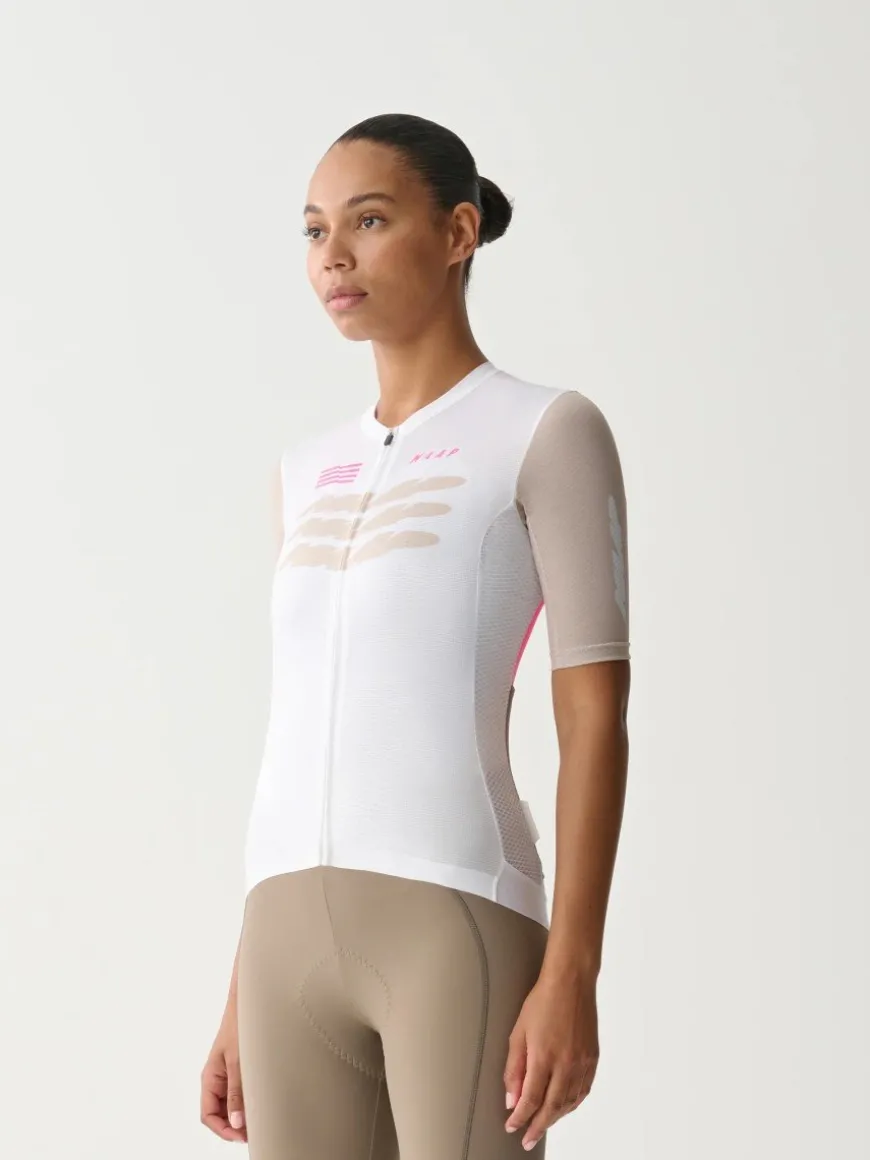 Maap Women's Eclipse Pro Air Jersey 2.0 White