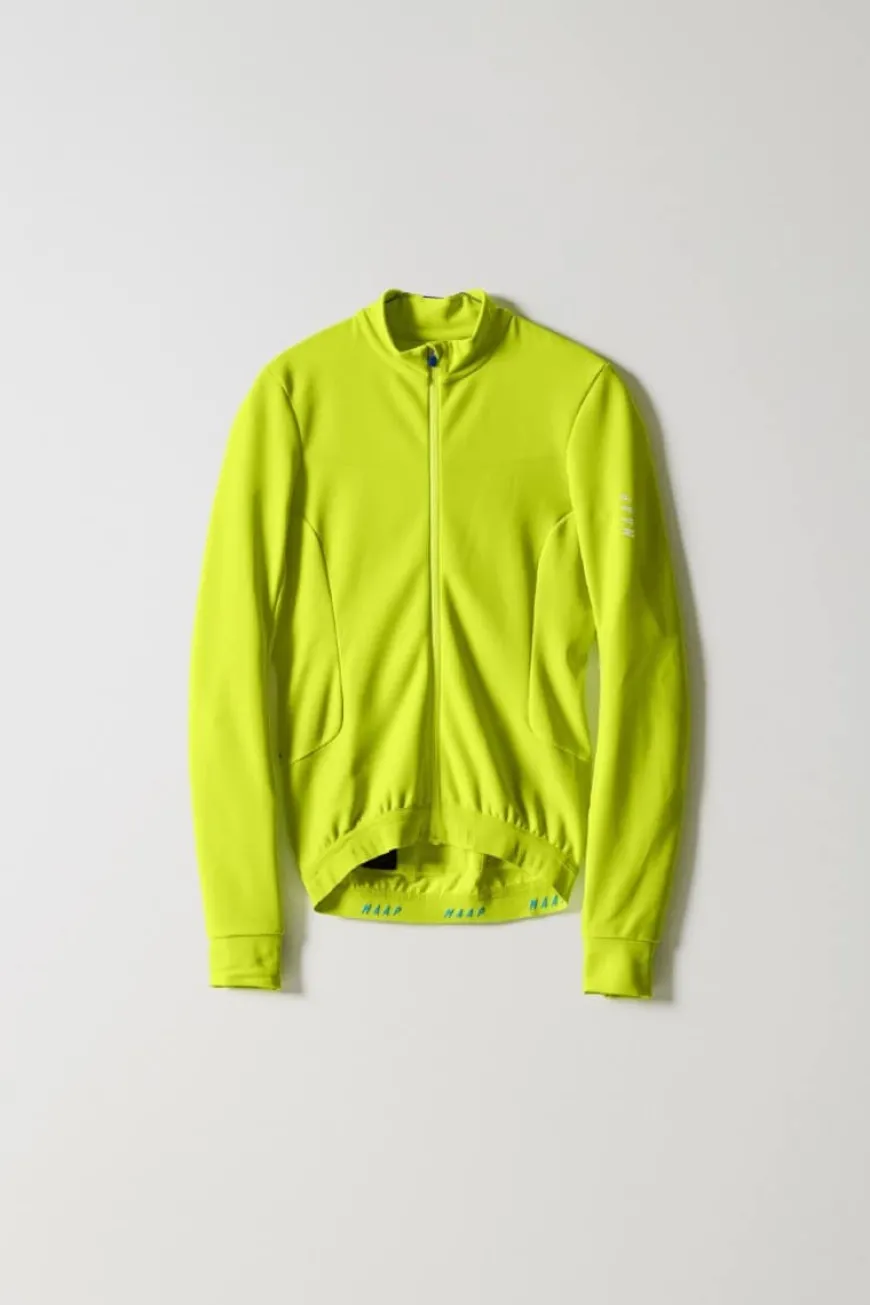 Maap Women's Force Pro Jersey LS Dark Sulphur