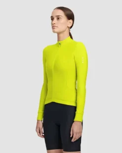 Maap Women's Force Pro Jersey LS Dark Sulphur