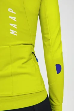 Maap Women's Force Pro Jersey LS Dark Sulphur