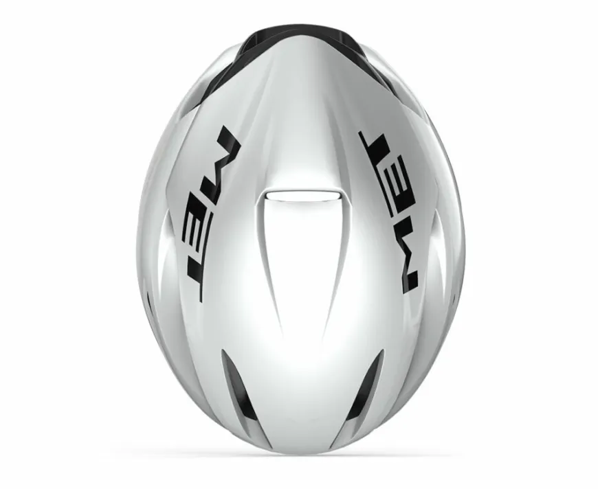 Met Helm Manta Mips White White Holographic