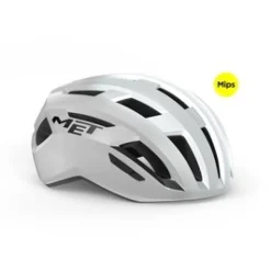 Met Helm Vinci MIPS White White Silver